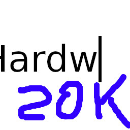 "Type" 20k letters