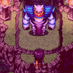 Talk to the protector of the flower