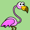 Flapping Flamingo