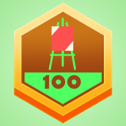 Draw 100 words