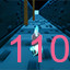 Play worm in tunnel row 110 seconds