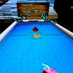 Win Air Hockey on Hard