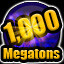 1,000 Megatons!