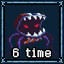 Defeat Giant Booty Beast 6 time