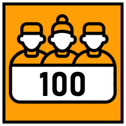 100 Followings