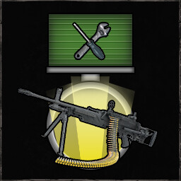 Assemble machine gun