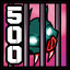 You have defeated 500 monsters!