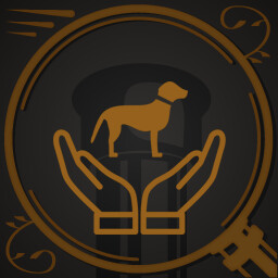 Pet the dog