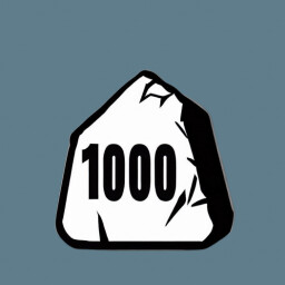 Mine 1000 Stone Rocks