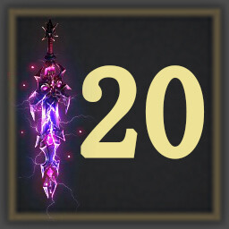 Reach level 20