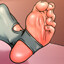 Stinky feet foot sweat lubricant