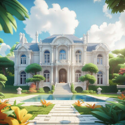 It's a BIG house!