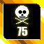 You have killed 75 enemies!