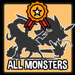 Catch all monsters