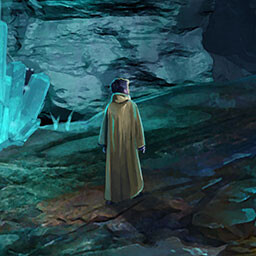 The passage in the cave