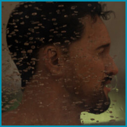 Showering with Juan