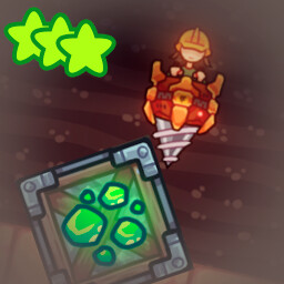 Break 100 blocks of fuel