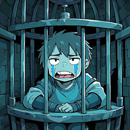 Be thrown into prison