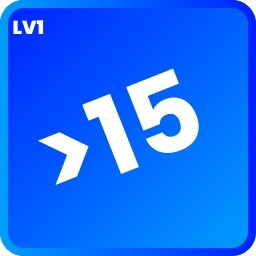 "Bonus 15" LV10!