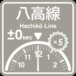 Hachiko Line punctuality expert
