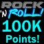 100,000 points. Piece of cake!