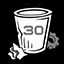 Picked up 30 pieces of rubbish