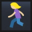 Woman Running - Medium-Light Skin Tone