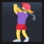 Woman Golfing