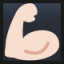 Flexed Biceps - Light Skin Tone