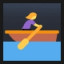 Woman Rowing Boat