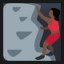 Woman Climbing - Dark Skin Tone