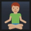 Man in Lotus Position - Medium Skin Tone