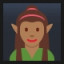 Woman Elf - Medium-Dark Skin Tone