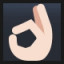 OK Hand - Light Skin Tone