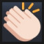 Clapping Hands - Light Skin Tone