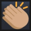 Clapping Hands - Medium Skin Tone