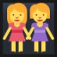 Two Women Holding Hands