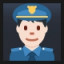 Man Police Officer - Light Skin Tone