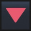 Red Triangle Pointed Down