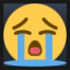 Loudly Crying Face