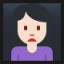 Woman Frowning - Light Skin Tone