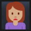 Person Frowning - Medium Skin Tone