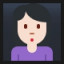 Woman Pouting - Light Skin Tone