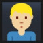Man Pouting - Medium-Light Skin Tone