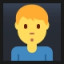 Man Pouting