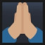 Folded Hands - Medium Skin Tone
