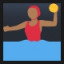 Woman Playing Water Polo - Medium-Dark Skin Tone