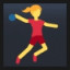 Woman Playing Handball