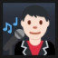 Man Singer - Light Skin Tone