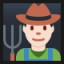 Man Farmer - Light Skin Tone
